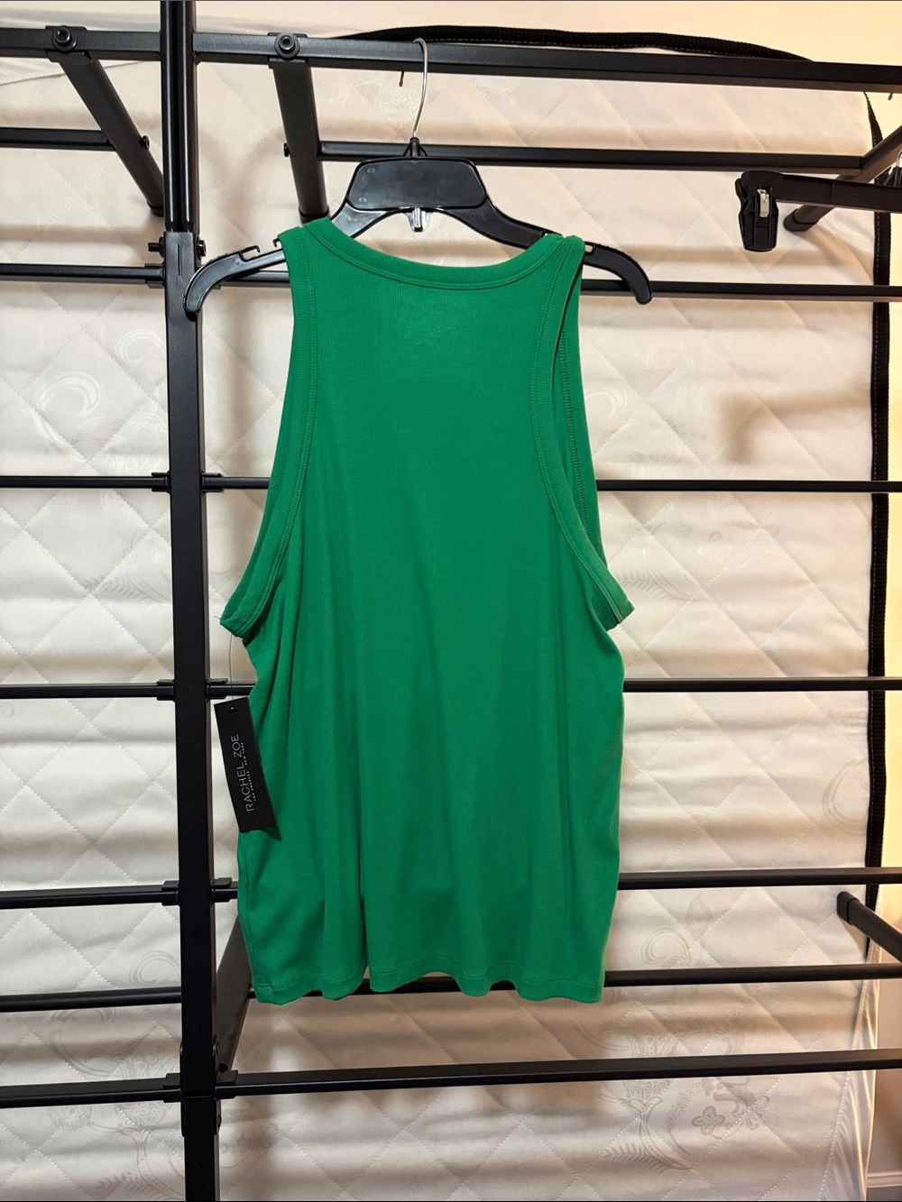 Rachel Zoe Vibrant Green Sleeveless Tank - Picture 3 of 3